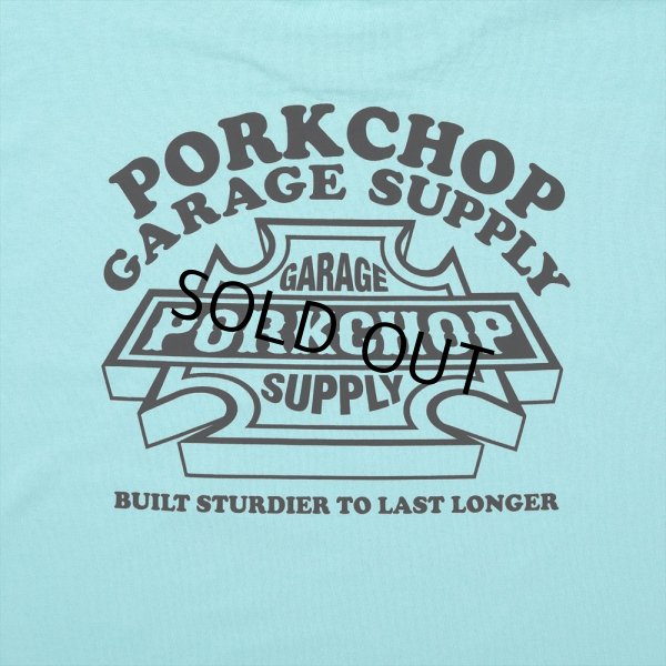 画像4: PORKCHOP/WILD PORK L/S TEE（CELADON）［プリント長袖T-23秋冬］ (4)