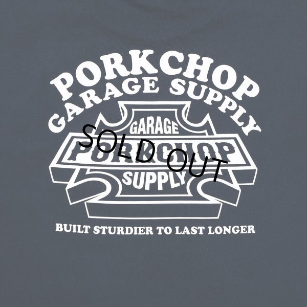 画像4: PORKCHOP/WILD PORK L/S TEE（NAVY）［プリント長袖T-23秋冬］ (4)
