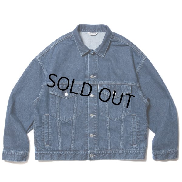 画像1: COOTIE PRODUCTIONS/3rd Type Denim Jacket（Indigo Fade）［サードタイプデニムJKT-23秋冬］ (1)