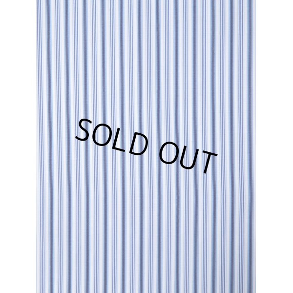 画像2: COOTIE PRODUCTIONS/Stripe Broad L/S Shirt（THOMAS MASON）（White）［ストライプブロードシャツ-23秋冬］ (2)