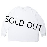 画像: COOTIE PRODUCTIONS/Supima Oversized L/S Tee（White）［スーピマオーバーサイズ長袖T-23秋冬］