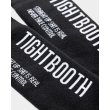 画像3: TIGHTBOOTH/LABEL LOGO HIGH SOCKS（Black）［ハイソックス-23秋冬］ (3)