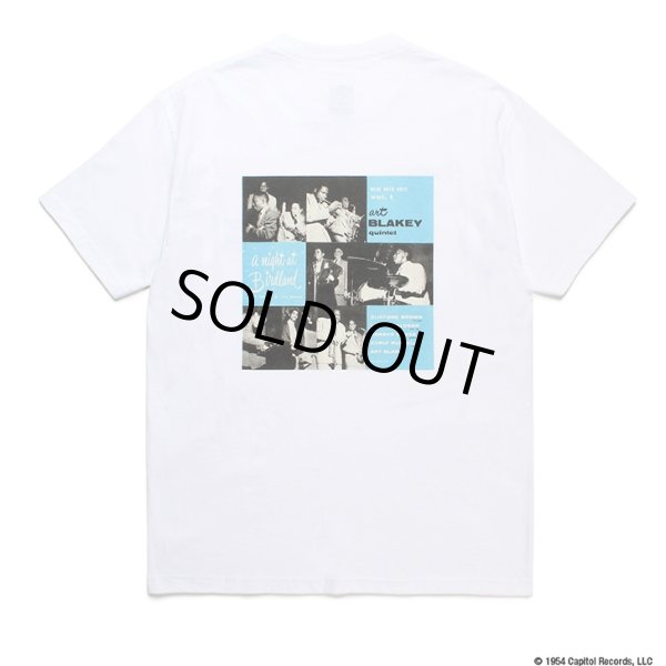 画像1: WACKO MARIA/BLUE NOTE / T-SHIRT（TYPE-1）（WHITE）［プリントT-23秋冬］ (1)