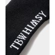 画像4: TIGHTBOOTH/LABEL LOGO HIGH SOCKS（Black）［ハイソックス-23秋冬］ (4)