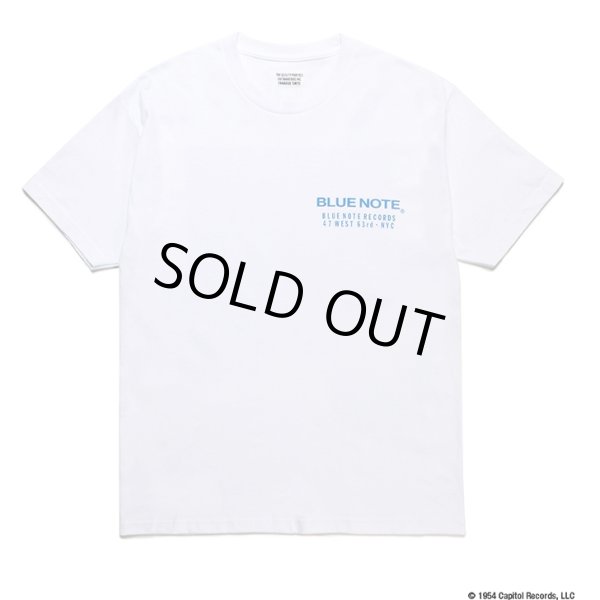 画像2: WACKO MARIA/BLUE NOTE / T-SHIRT（TYPE-2）（WHITE）［プリントT-23秋冬］ (2)