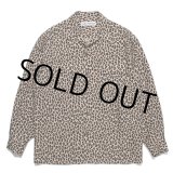 画像: WACKO MARIA/LEOPARD OPEN COLLAR SHIRT（BEIGE）［レオパードオープンカラーシャツ-23秋冬］