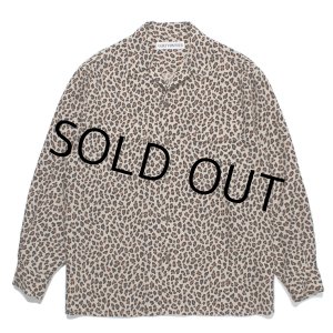 画像: WACKO MARIA/LEOPARD OPEN COLLAR SHIRT（BEIGE）［レオパードオープンカラーシャツ-23秋冬］