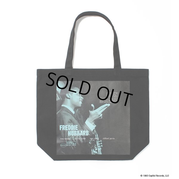 画像1: WACKO MARIA/BLUE NOTE / TOTE BAG（TYPE-3）（BLACK）［トートバッグ-23秋冬］ (1)