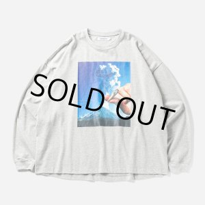 画像: TIGHTBOOTH/VOLCANO L/S T-SHIRT（Gray） 【30%OFF】［プリント長袖T-23秋冬］