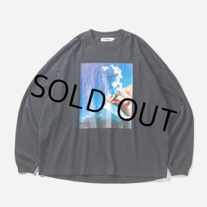 画像: 【30%OFF】TIGHTBOOTH/VOLCANO L/S T-SHIRT（Black）［プリント長袖T-23秋冬］