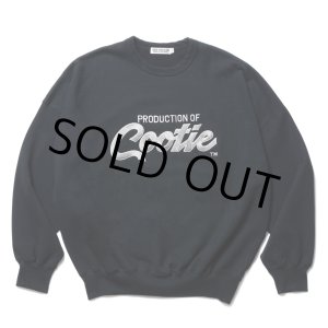 画像: COOTIE PRODUCTIONS/Embroidery Sweat Crew（PRODUCTION OF COOTIE）（Black）［スウェットクルー-23秋冬］