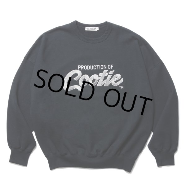 COOTIE PRODUCTIONS/Embroidery Sweat Crew（PRODUCTION OF COOTIE