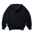 画像2: COOTIE PRODUCTIONS/Embroidery Sweat Hoodie（PRODUCTION OF COOTIE）（Black）［スウェットフーディー-23秋冬］ (2)