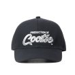 画像1: COOTIE PRODUCTIONS/Embroidery T/C Gabardine 6 Panel Cap（PRODUCTION OF COOTIE）（Black）［6パネルキャップ-23秋冬］ (1)