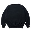 画像2: COOTIE PRODUCTIONS/Embroidery Sweat Crew（PRODUCTION OF COOTIE）（Black）［スウェットクルー-23秋冬］ (2)