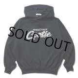 画像: COOTIE PRODUCTIONS/Embroidery Sweat Hoodie（PRODUCTION OF COOTIE）（Black）［スウェットフーディー-23秋冬］