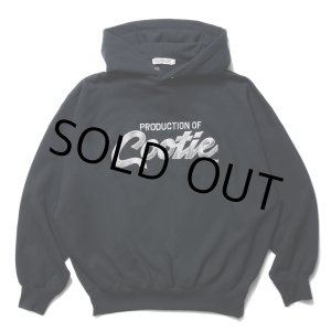 画像: COOTIE PRODUCTIONS/Embroidery Sweat Hoodie（PRODUCTION OF COOTIE）（Black）［スウェットフーディー-23秋冬］