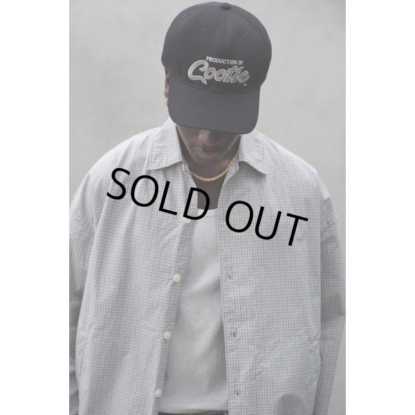 COOTIE PRODUCTIONS/Embroidery T/C Gabardine 6 Panel Cap 