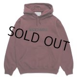 画像: WACKO MARIA/MIDDLE WEIGHT PULL OVER HOODED SWEAT SHIRT（BURGUNDY）［プルオーバーパーカー-23秋冬］