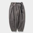 画像1: TIGHTBOOTH/PYRAMID SWEAT BALLOON PANTS（Charcoal）［スウェットバルーンパンツ-23秋冬］ (1)