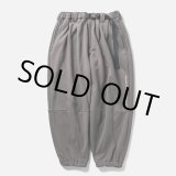 画像: TIGHTBOOTH/PYRAMID SWEAT BALLOON PANTS（Charcoal）［スウェットバルーンパンツ-23秋冬］