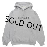 画像: WACKO MARIA/MIDDLE WEIGHT PULL OVER HOODED SWEAT SHIRT（GRAY）［プルオーバーパーカー-23秋冬］