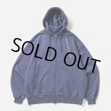 画像: TIGHTBOOTH/PYRAMID ZIP HOODIE（Gunjo） 【30%OFF】［ジップフーディー-23秋冬］