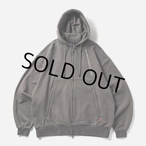 画像: TIGHTBOOTH/PYRAMID ZIP HOODIE（Charcoal）［ジップフーディー-23秋冬］