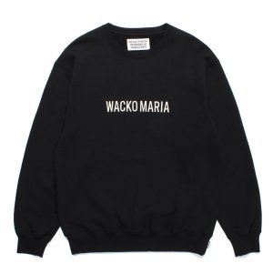 画像: WACKO MARIA/MIDDLE WEIGHT CREW NECK SWEAT SHIRT（BLACK）［クルーネックスウェット-23秋冬］