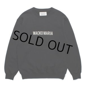 画像: WACKO MARIA/MIDDLE WEIGHT CREW NECK SWEAT SHIRT（BLACK）［クルーネックスウェット-23秋冬］