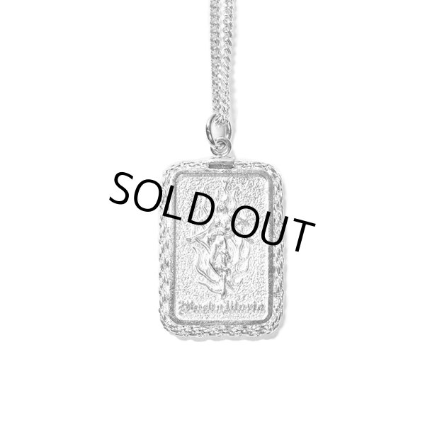 画像2: WACKO MARIA/PLATE NECKLACE（SILVER）［プレートネックレス-23秋冬］ (2)