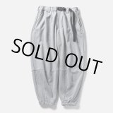 画像: TIGHTBOOTH/PYRAMID SWEAT BALLOON PANTS（Gray） 【20%OFF】［スウェットバルーンパンツ-23秋冬］