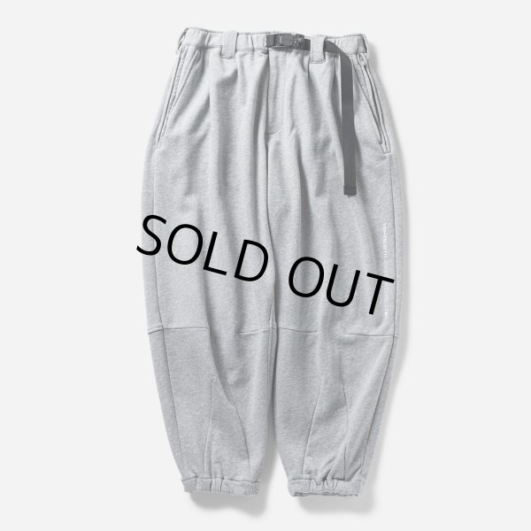 画像1: TIGHTBOOTH/PYRAMID SWEAT BALLOON PANTS（Gray） 【20%OFF】［スウェットバルーンパンツ-23秋冬］ (1)