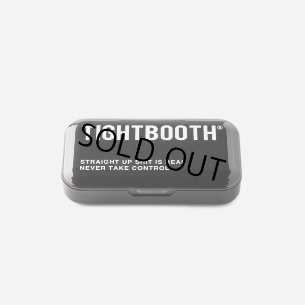 画像1: TIGHTBOOTH/COMPACT PILL CASE（Clear Black）［コンパクトピルケース-23秋冬］ (1)