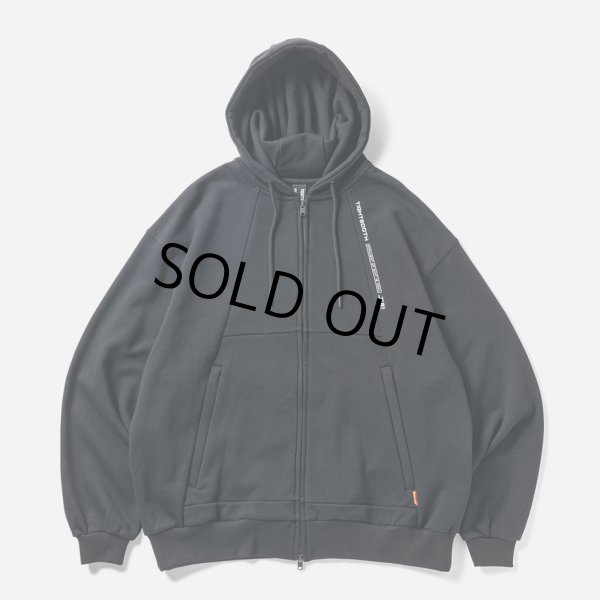 画像1: TIGHTBOOTH/PYRAMID ZIP HOODIE（Black） 【30%OFF】［ジップフーディー-23秋冬］ (1)