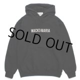 画像: WACKO MARIA/MIDDLE WEIGHT PULL OVER HOODED SWEAT SHIRT（BLACK）［プルオーバーパーカー-23秋冬］