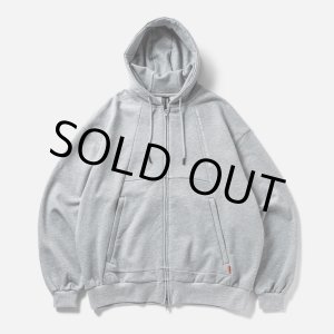 画像: TIGHTBOOTH/PYRAMID ZIP HOODIE（Gray） 【30%OFF】［ジップフーディー-23秋冬］