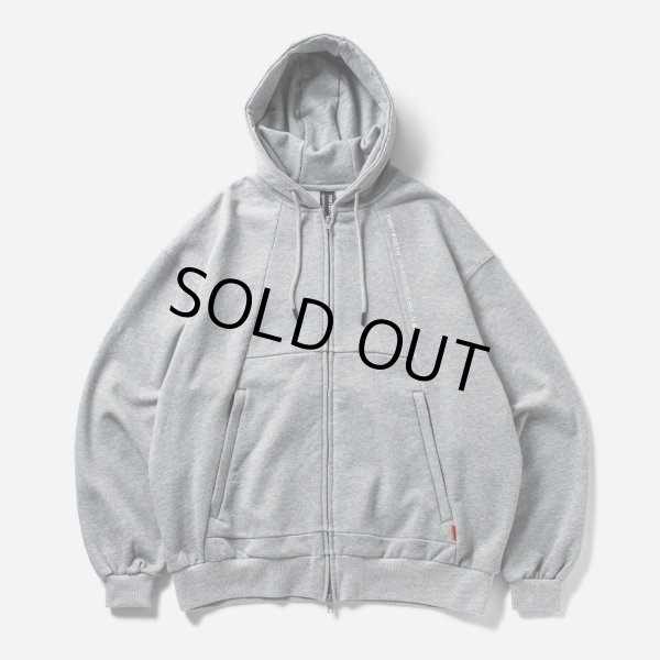 画像1: TIGHTBOOTH/PYRAMID ZIP HOODIE（Gray） 【30%OFF】［ジップフーディー-23秋冬］ (1)