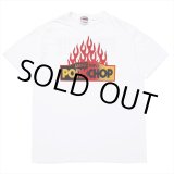 画像: PORKCHOP/FIRE BLOCK POCKET TEE（WHITE）［プリントポケT-23秋冬］
