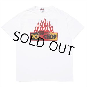 画像: PORKCHOP/FIRE BLOCK POCKET TEE（WHITE）［プリントポケT-23秋冬］