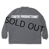 画像: COOTIE PRODUCTIONS/Polyester Twill Football L/S Tee（Black）［ポリエステルツイルフットボール-23秋冬］