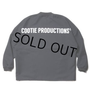 画像: COOTIE PRODUCTIONS/Polyester Twill Football L/S Tee（Black）［ポリエステルツイルフットボール-23秋冬］