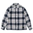 画像1: ROUGH AND RUGGED/WALKEN-01（NAVY CHECK） 【30%OFF】［チェックシャツ-23秋冬］ (1)