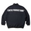 画像1: COOTIE PRODUCTIONS/Polyester Twill Half Zip L/S Tee（Black）［ポリエステルツイルハーフジップ-23秋冬］ (1)