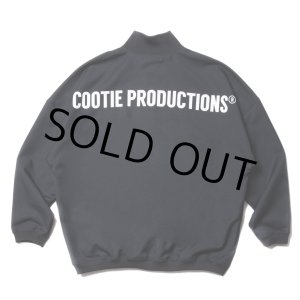 画像: COOTIE PRODUCTIONS/Polyester Twill Half Zip L/S Tee（Black）［ポリエステルツイルハーフジップ-23秋冬］