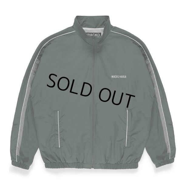 画像1: WACKO MARIA/NYLON TRACK JACKET（GREEN）［ナイロントラックJKT-23秋冬］ (1)