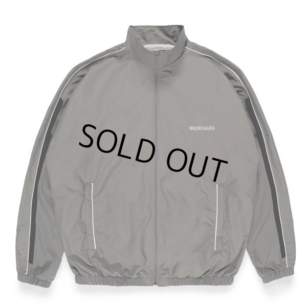 画像1: WACKO MARIA/NYLON TRACK JACKET（GRAY）［ナイロントラックJKT-23秋冬］ (1)