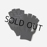画像: TIGHTBOOTH/LOGO FINGERLESS GUNTE（Black）［フィンガーレスグローブ-23秋冬］