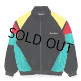 画像: WACKO MARIA/VELVETEEN TRACK JACKET（BLACK/GREEN）［ベルベッティーントラックJKT-23秋冬］