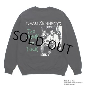 画像: WACKO MARIA/DEAD KENNEDYS / SWEAT SHIRT（BLACK）［クルーネックスウェット-23秋冬］